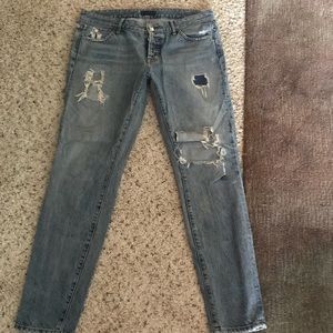 Koral Ripped Boyfriend Jeans